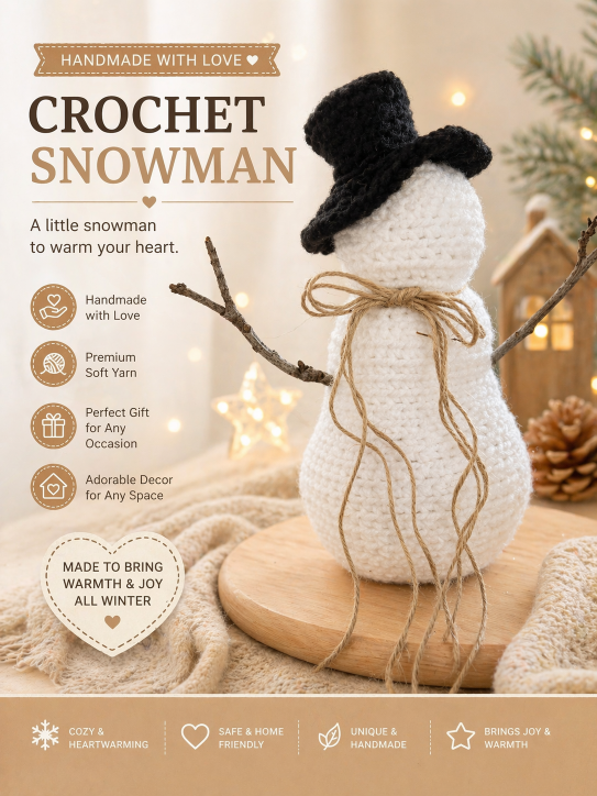 Poppy's Snowman Flyer