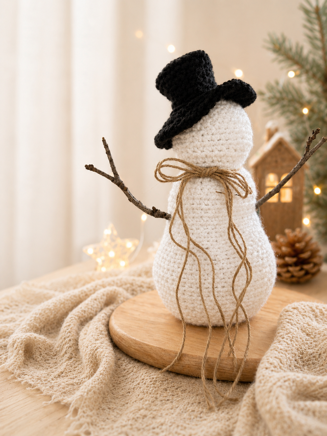 Poppy's Snowman Decor